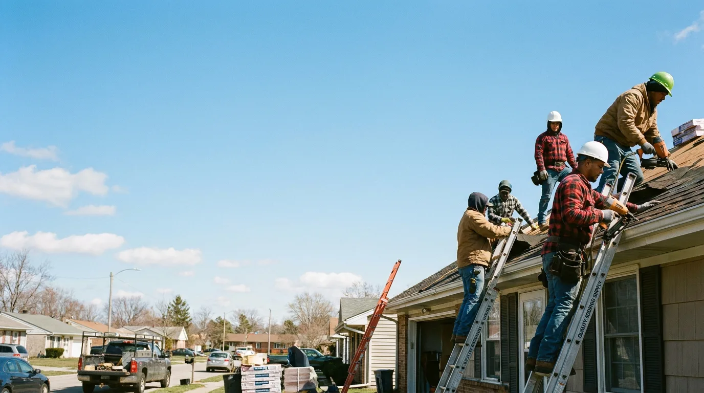 Roofing in Newcastle, TX near me